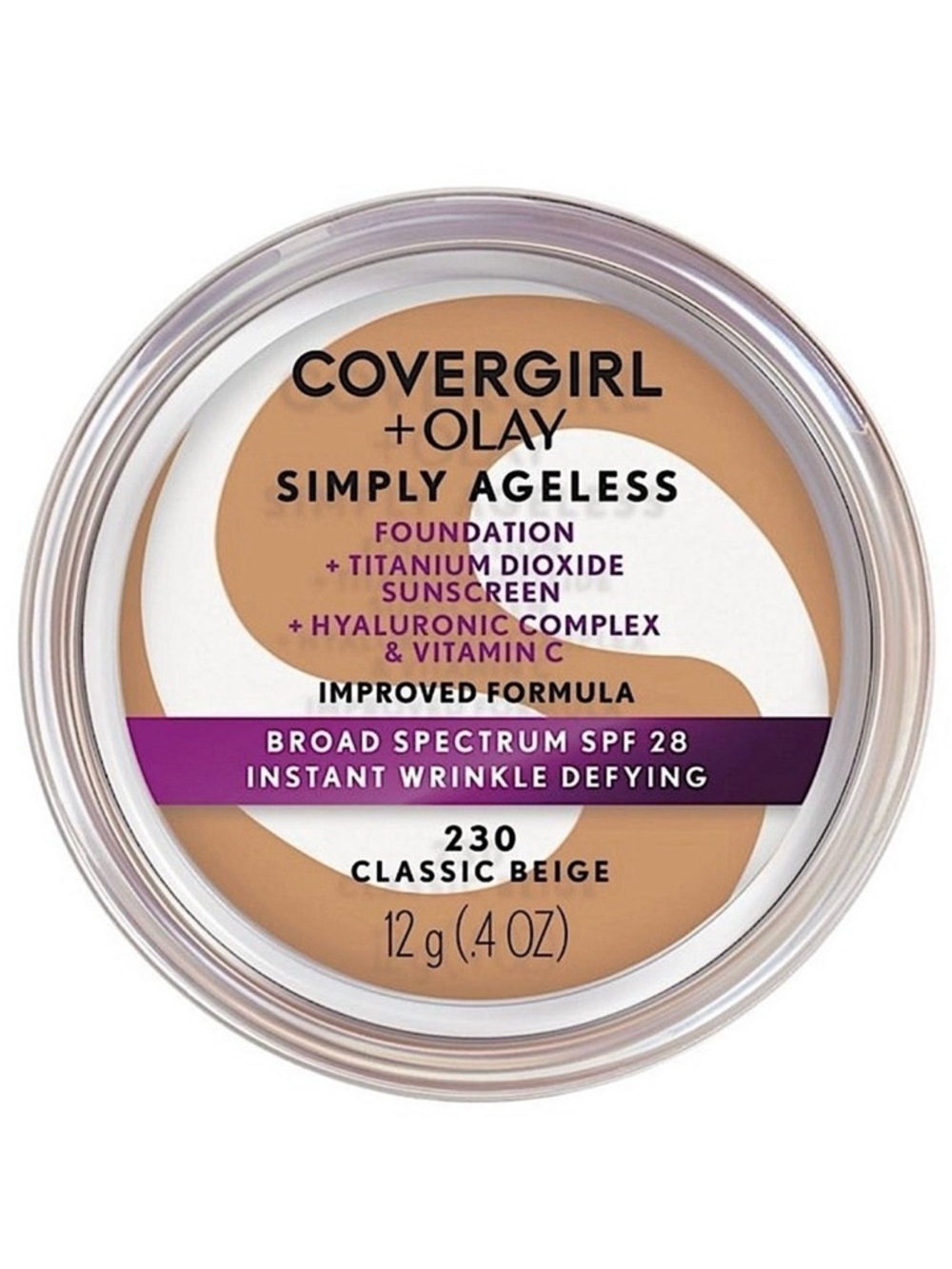 CoverGirl + Olay 230 Classic Beige Simply Ageless Foundation